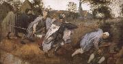 Pieter Bruegel Blind Spain oil painting artist